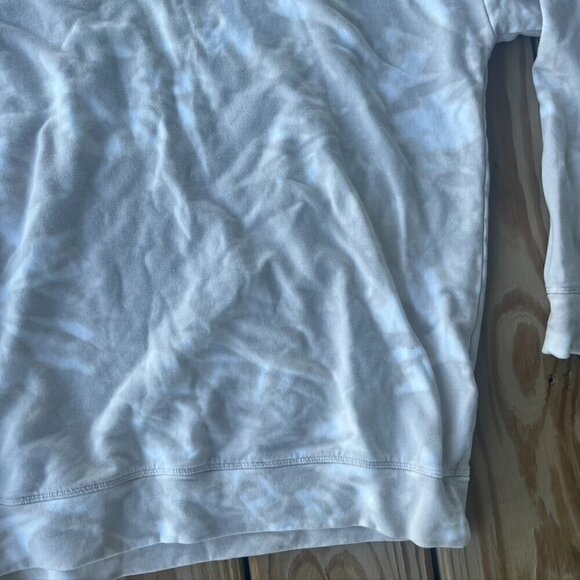 Athleta Chakra Floral Bluff Grey Balance Printed Pullover Sweatshirt S Active - Picture 3 of 9